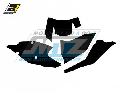 Polepy slovch tabulek (vystien) - KTM EXC / 17-19 - barva ern